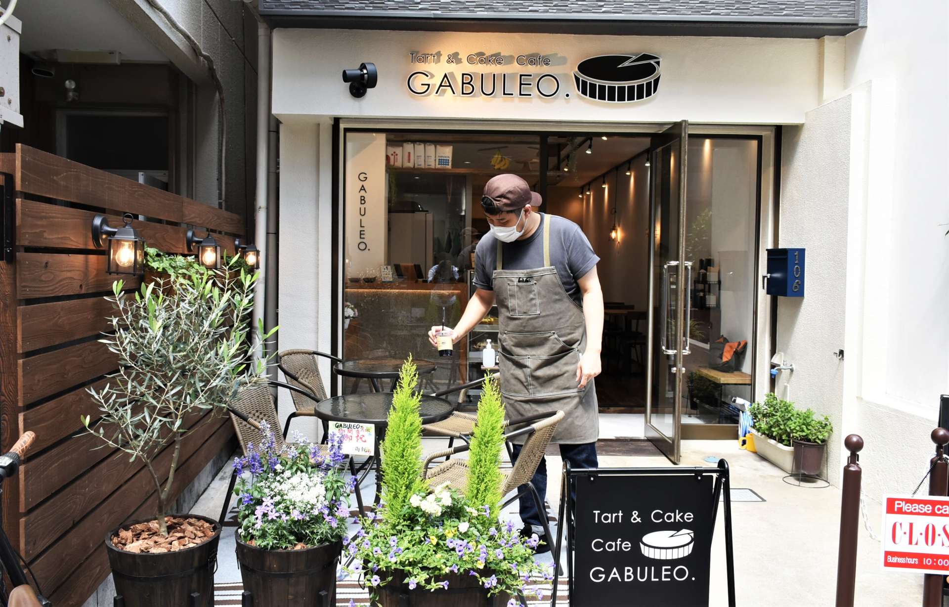 大阪市 TART＆CAKE CAFE GABULEO.様 新装工事