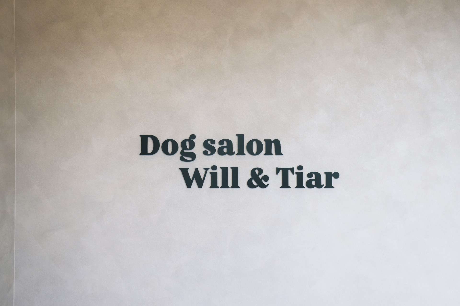Dog salon Will&Tiar様 新装工事
